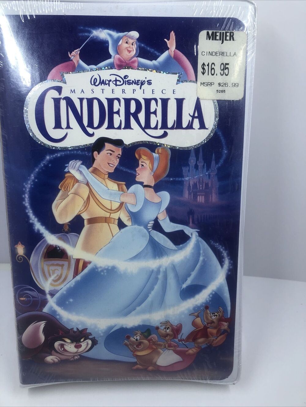 Walt Disney’s Cinderella VHS 1995 Masterpiece Collection -NEW Sealed